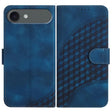 For iPhone 17 Air YX0060 Elephant Head Embossed Phone Leather Case with Lanyard(Royal Blue) - free shipping - PMc TechLife - Order now!