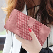 For iPhone 17 YX0060 Elephant Head Embossed Phone Leather Case with Lanyard(Pink)
