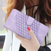 For iPhone 17 Pro Max YX0060 Elephant Head Embossed Phone Leather Case with Lanyard(Light Purple)