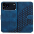 For iPhone 17 Pro YX0060 Elephant Head Embossed Phone Leather Case with Lanyard(Royal Blue) - free shipping - PMc TechLife - Order now!