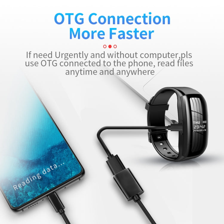 JNN D5 HD Noise Reduction Smart Recording Electronic Bracelet, Capacity:8GB