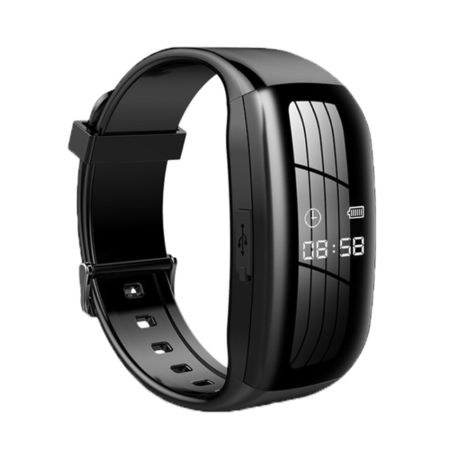 JNN D5 HD Noise Reduction Smart Recording Electronic Bracelet, Capacity:64GB