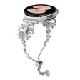 For Samsung Galaxy Watch6 / 6 Classic Bowknot Glitter Diamond Bracelet Watch Band(Silver) - free shipping - PMC TechLife - Order now!