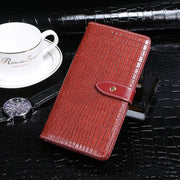 For Samsung Galaxy S24 Ultra 5G idewei Crocodile Texture Leather Phone Case(Red)