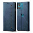 For Motorola Edge 40 Neo Denim Texture Flip Leather Phone Case(Blue) - free shipping - PMC TechLife - Order now!