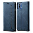 For Motorola Moto G35 Denim Texture Flip Leather Phone Case(Blue) - free shipping - PMC TechLife - Order now!