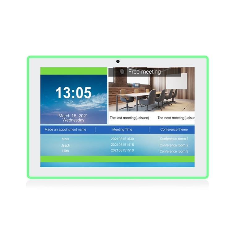 X101 10.1 inch Android OS Commercial Tablet PC RK3399 4GB+32GB(White)
