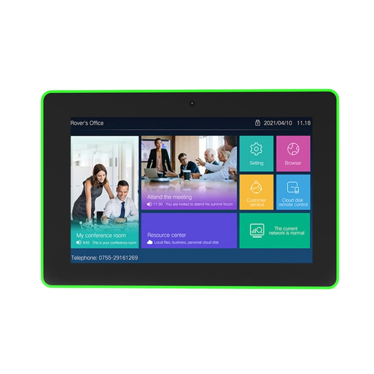X101 10.1 inch Android OS Commercial Tablet PC RK3399 4GB+32GB(Black)