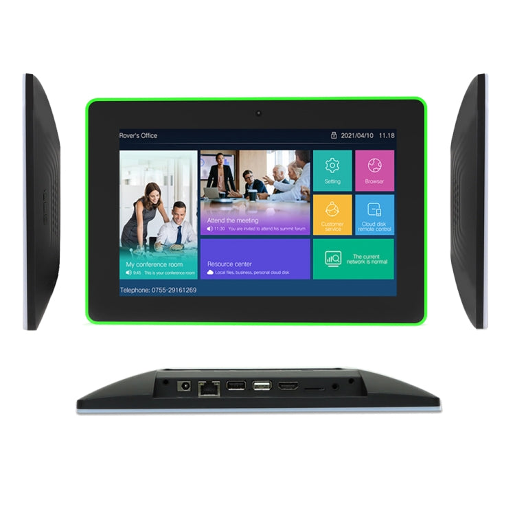 X101 10.1 inch Android OS Commercial Tablet PC RK3399 4GB+32GB(Black)