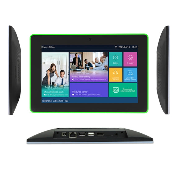 X101 10.1 inch Android OS Commercial Tablet PC RK3399 4GB+32GB(Black)