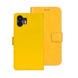 For Nothing Phone 2 idewei Crazy Horse Texture Leather Phone Case with Holder(Yellow) - Nothing Cases by idewei | Online Shopping South Africa | PMC TechLife | Buy Now Pay Later Mobicred