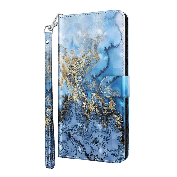 For Xiaomi Redmi Note 13 Pro 5G 3D Painting Pattern Flip Leather Phone Case(Milky Way)