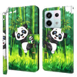 For Xiaomi Redmi Note 13 Pro 5G 3D Painting Pattern Flip Leather Phone Case(Bamboo Panda) - Note 13 Pro Cases by PMC TechLife | Online Shopping South Africa | PMC TechLife | Buy Now Pay Later Mobicred