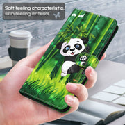 For Xiaomi Redmi Note 13 Pro 5G 3D Painting Pattern Flip Leather Phone Case(Bamboo Panda)