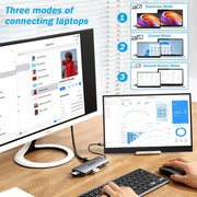 14 inch HDR 2560x1600P IPS Screen Portable Monitor(US Plug)