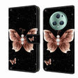 For Honor Magic5 Pro Crystal 3D Shockproof Protective Leather Phone Case(Pink Diamond Butterfly) - Honor Cases by PMC TechLife | Online Shopping South Africa | PMC TechLife | Buy Now Pay Later Mobicred