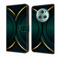 For Honor Magic5 Pro Crystal 3D Shockproof Protective Leather Phone Case(Gold Outline) - Honor Cases by PMC TechLife | Online Shopping South Africa | PMC TechLife | Buy Now Pay Later Mobicred