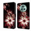 For Honor Magic5 Pro Crystal 3D Shockproof Protective Leather Phone Case(Fantastic Flower) - Honor Cases by PMC TechLife | Online Shopping South Africa | PMC TechLife | Buy Now Pay Later Mobicred
