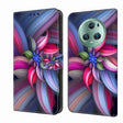 For Honor Magic5 Pro Crystal 3D Shockproof Protective Leather Phone Case(Colorful Flower) - free shipping - PMC TechLife - Order now!