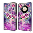 For Honor Magic6 Lite Crystal 3D Shockproof Protective Leather Phone Case(Butterfly) - Honor Cases by PMC TechLife | Online Shopping South Africa | PMC TechLife | Buy Now Pay Later Mobicred