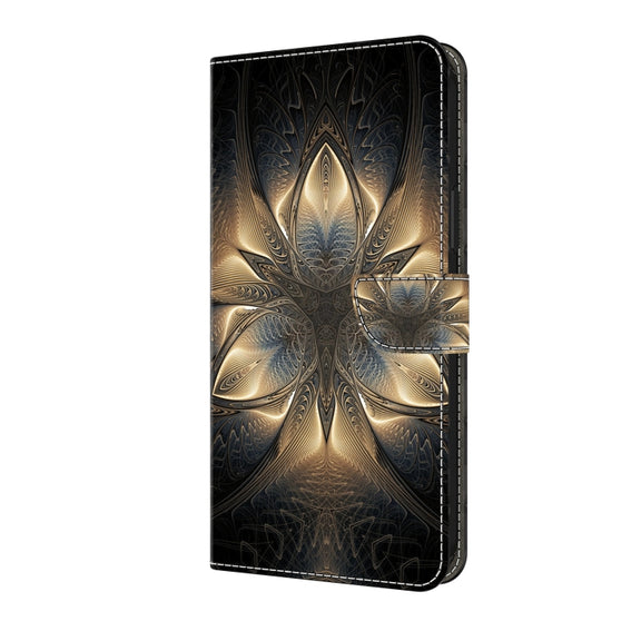 For Honor Magic6 Lite Crystal 3D Shockproof Protective Leather Phone Case(Luminous Building)