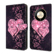 For Honor Magic6 Lite Crystal 3D Shockproof Protective Leather Phone Case(Lace Love) - Honor Cases by PMC TechLife | Online Shopping South Africa | PMC TechLife | Buy Now Pay Later Mobicred