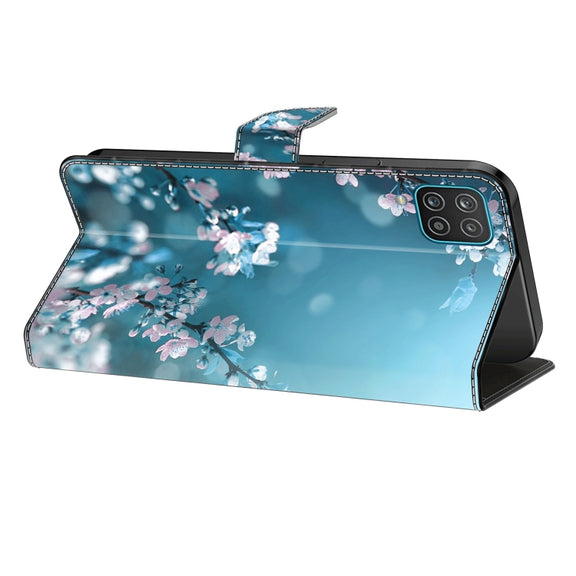 For Honor Magic6 Lite Crystal 3D Shockproof Protective Leather Phone Case(Plum Flower)