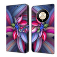 For Honor Magic6 Lite Crystal 3D Shockproof Protective Leather Phone Case(Colorful Flower) - Honor Cases by PMC TechLife | Online Shopping South Africa | PMC TechLife | Buy Now Pay Later Mobicred