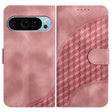 For Google Pixel 9 YX0060 Elephant Head Embossed Phone Leather Case with Lanyard(Pink) - Google Cases by PMC TechLife | Online Shopping South Africa | PMC TechLife | Buy Now Pay Later Mobicred