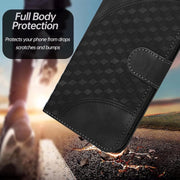 For Google Pixel 9 YX0060 Elephant Head Embossed Phone Leather Case with Lanyard(Black)