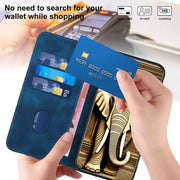 For Google Pixel 9 YX0060 Elephant Head Embossed Phone Leather Case with Lanyard(Royal Blue)