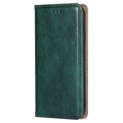 For Motorola Edge 5G 2024 Gloss Oil Solid Color Magnetic Leather Phone Case(Green)