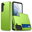 For Samsung Galaxy S24 5G Shockproof Armor Phone Case with Card Slot(Green) - Galaxy S24 5G Cases by PMC TechLife | Online Shopping South Africa | PMC TechLife