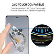 For OnePlus 12 9H HD 3D Curved Edge Tempered Glass Film(Black)