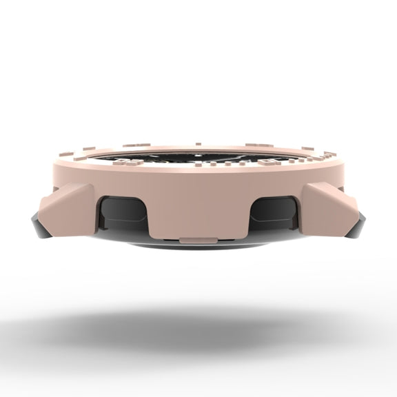 For Xiaomi Watch S3 Half Package Scale PC Watch Protective Case(Pink)