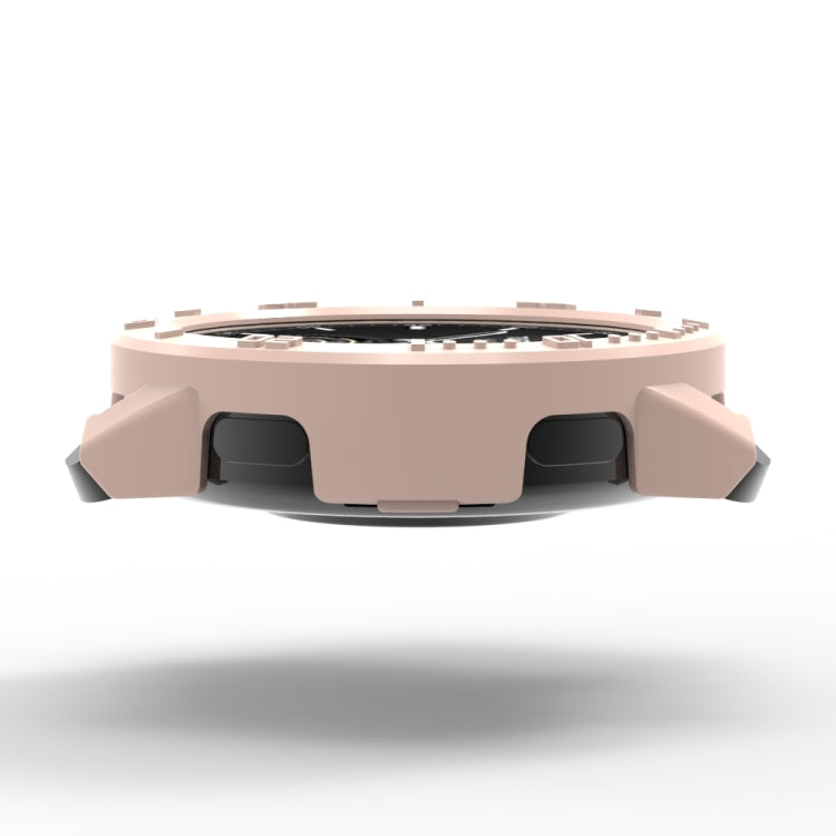 For Xiaomi Watch S3 Half Package Scale PC Watch Protective Case(Pink)