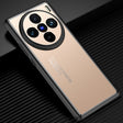 For vivo X100 Pro Frosted Metal Phone Case(Gold) - free shipping - PMC TechLife - Order now!