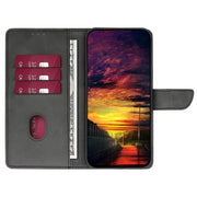 For Motorola Edge 5G 2024 Calf Texture Buckle Flip Leather Phone Case(Black)