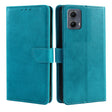 For Motorola Edge 5G 2024 Calf Texture Buckle Flip Leather Phone Case(Light Blue) - Motorola Cases by PMC Jewellery | Online Shopping South Africa | PMC Jewellery | Buy Now Pay Later Mobicred