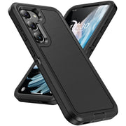 For Samsung Galaxy S24+ 5G / S25+ 5G Life Water-resistant Rugged Phone Case(Black)
