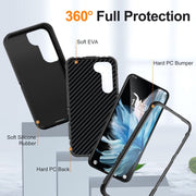 For Samsung Galaxy S24+ 5G / S25+ 5G Life Water-resistant Rugged Phone Case(Black)
