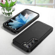 For Samsung Galaxy S24+ 5G / S25+ 5G Life Water-resistant Rugged Phone Case(Black)