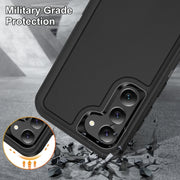 For Samsung Galaxy S24 5G / S25 5G Life Water-resistant Rugged Phone Case(Black)