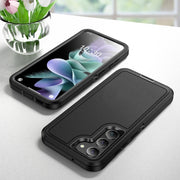 For Samsung Galaxy S24 5G / S25 5G Life Water-resistant Rugged Phone Case(Black)