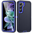For Samsung Galaxy S24 5G / S25 5G Life Waterproof Rugged Phone Case(Dark Blue + Royal Blue) - Galaxy S24 5G Cases by PMC Jewellery | Online Shopping South Africa | PMC Jewellery | Buy Now Pay Later Mobicred