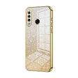 For Huawei nova 4e / P30 lite Gradient Glitter Powder Electroplated Phone Case(Gold) - Huawei Cases by PMC TechLife | Online Shopping South Africa | PMC TechLife