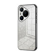 For Huawei Pura 70 Gradient Glitter Powder Electroplated Phone Case(Black) - free shipping - PMC Jewellery - Order now!