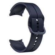 For Samsung Galaxy Watch 6 / 6 Classic Colorful Buckle Silicone Watch Band(Midnight Blue)
