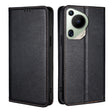 For Huawei Pura 70 Ultra Gloss Oil Solid Color Magnetic Leather Phone Case(Black) - free shipping - PMC Jewellery - Order now!