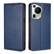 For Huawei Pura 70 Ultra Gloss Oil Solid Color Magnetic Leather Phone Case(Blue) - free shipping - PMC Jewellery - Order now!